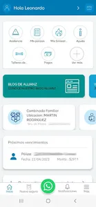 Allianz Asegurados Mobile screenshot 2