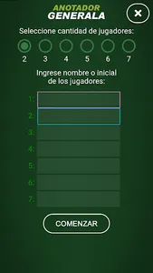 Anotador Generala screenshot 1