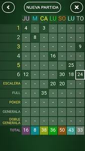Anotador Generala screenshot 5