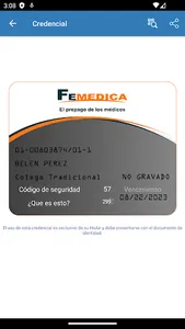 Credencial Digital FEMEDICA screenshot 1
