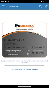 Credencial Digital FEMEDICA screenshot 3