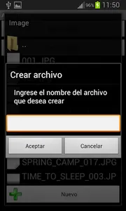 aFileDialog Demo screenshot 2