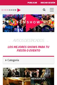 EvenShow - Shows para Eventos screenshot 0