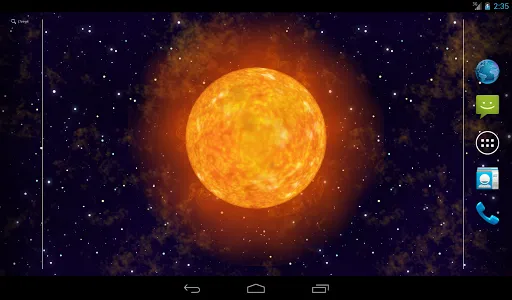 Solar Flare Live Wallpaper screenshot 7