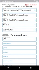 Misiones Vacuna screenshot 3