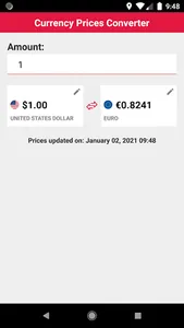 Currency Prices Converter screenshot 0