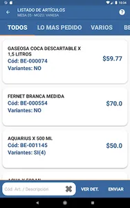 Pracsys SmartOrder Móvil screenshot 11