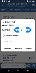 Pracsys SmartOrder Móvil screenshot 4