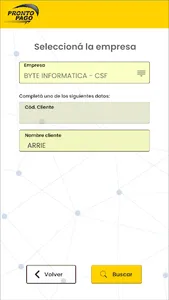 Pronto Pago Débito Móvil screenshot 2