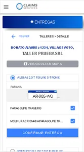 Claims Services Repuestos screenshot 2