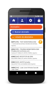 Mis abonados screenshot 2