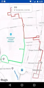 MendoTran Recorridos screenshot 2