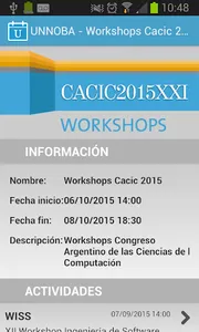 UNNOBA Eventos screenshot 2