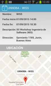 UNNOBA Eventos screenshot 3