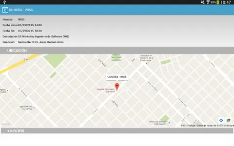 UNNOBA Eventos screenshot 7