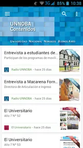 UNNOBA Contenidos screenshot 0