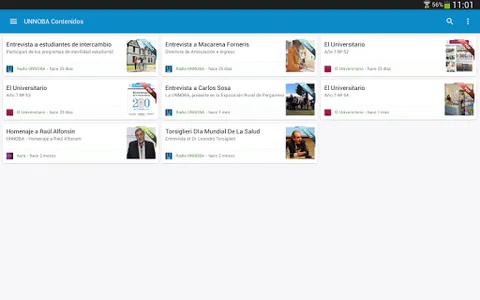 UNNOBA Contenidos screenshot 4