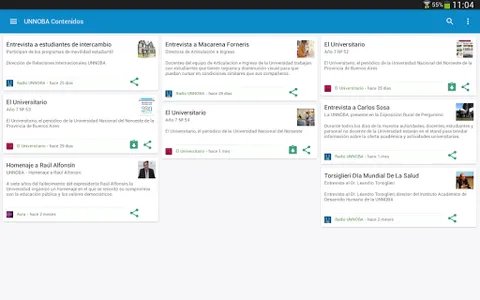 UNNOBA Contenidos screenshot 5