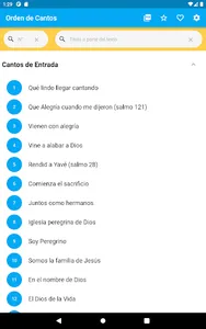 Cancionero NS de la Luz screenshot 5