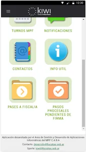 Kiwi MPF screenshot 1