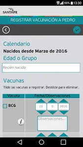 Calendario de Vacunación screenshot 3
