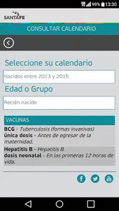 Calendario de Vacunación screenshot 4
