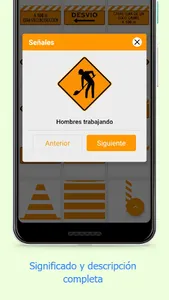 Señales de tránsito Argentina screenshot 2