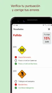 Señales de tránsito Argentina screenshot 5