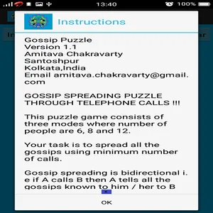 Gossip Puzzle screenshot 1