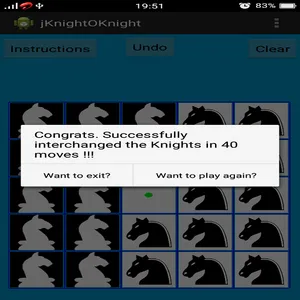 Knight & Knight Puzzle screenshot 1