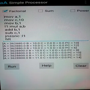 Simple Processor (Assembly) screenshot 3