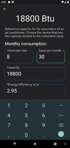 Air Conditioner - Calculator screenshot 4