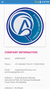 ARINFOWAY screenshot 4