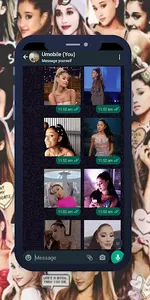 Ariana Grande GIF WASticker screenshot 0