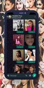 Ariana Grande GIF WASticker screenshot 1