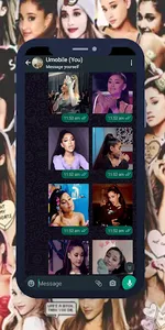 Ariana Grande GIF WASticker screenshot 2