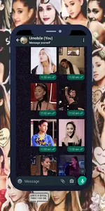 Ariana Grande GIF WASticker screenshot 3