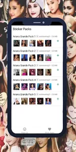 Ariana Grande GIF WASticker screenshot 7