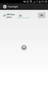 Torch widget with timer screenshot 2