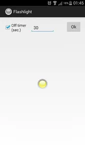 Torch widget with timer screenshot 3