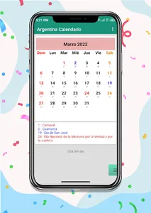Argentina Calendario 2023 screenshot 0