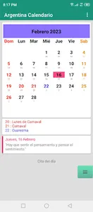Argentina Calendario 2023 screenshot 4
