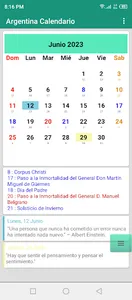 Argentina Calendario 2023 screenshot 6