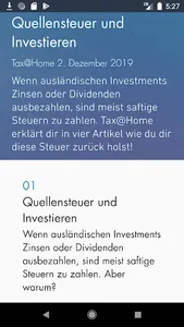 Steuerapp - Quellensteuer einf screenshot 0