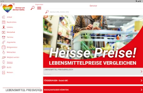 SPÖ Kärnten screenshot 6