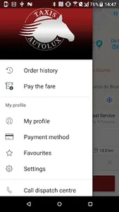 Taxis Autolux Brussels screenshot 2