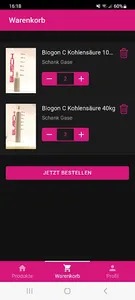 Busch Gase App screenshot 1