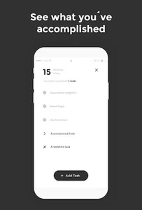 Today - Minimalistic todo app screenshot 3