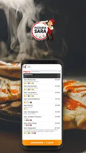 Pizza-Service Sara screenshot 7