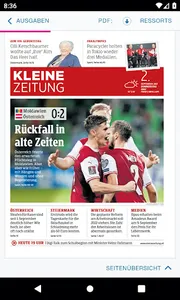 Kleine Zeitung E-Paper screenshot 1